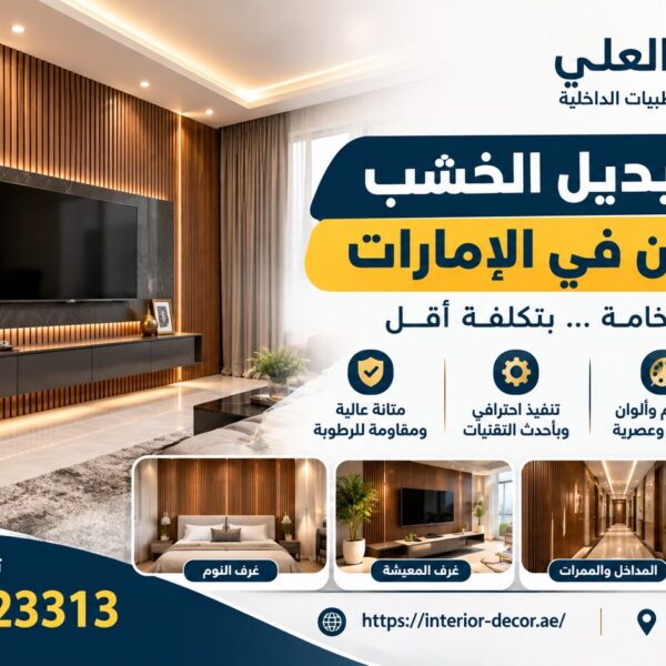 أسعار بديل الخشب للجدران في الإمارات
