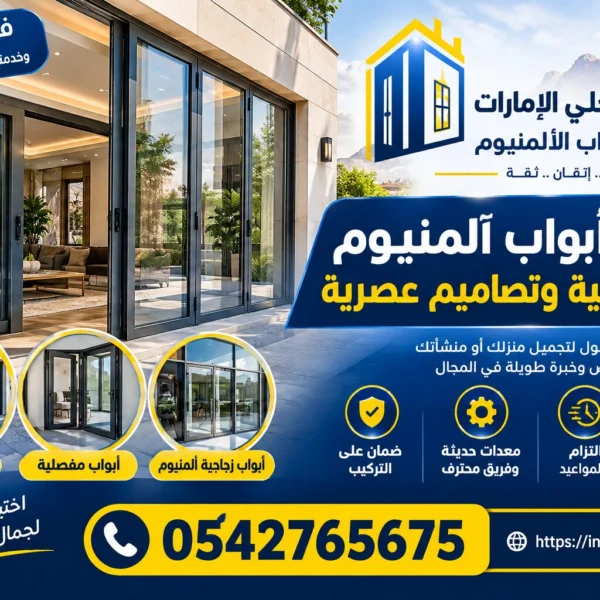 شركة تركيب أبواب ألمنيوم في العين