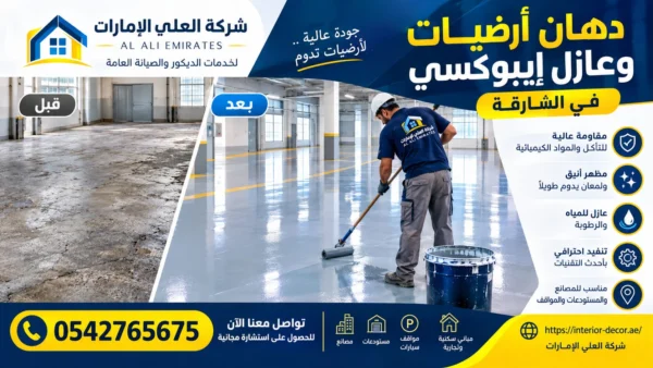 شركة دهان أرضيات وعازل إيبوكسي في الشارقة