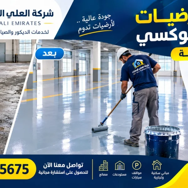شركة دهان أرضيات وعازل إيبوكسي في الشارقة